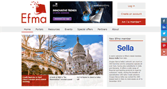 Desktop Screenshot of efma.com